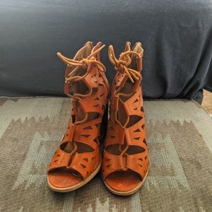 Charlotte Russe Lace Up Heels
